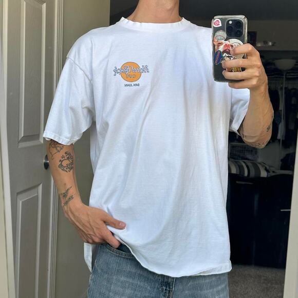 Vintage Heavy Cotton Faded Worn Hard Rock Cafe Tee Shirt - Picture 3 of 8